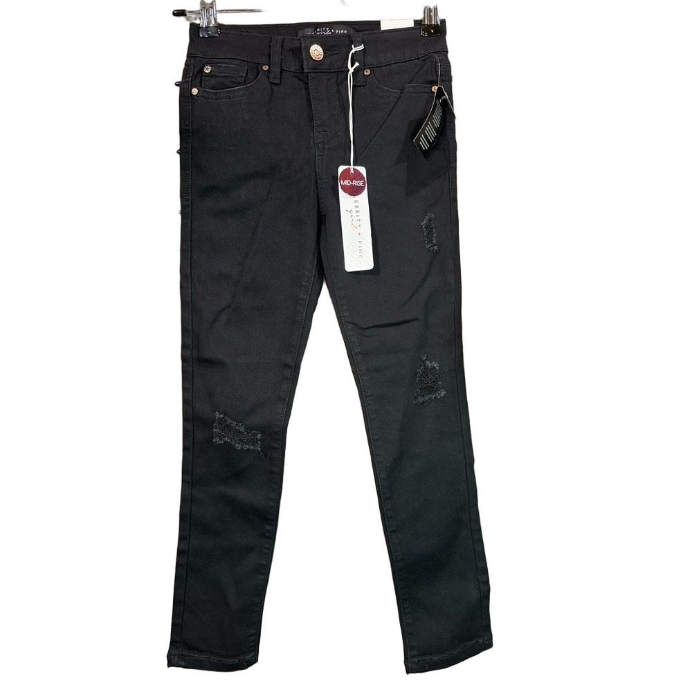 Celebrity Pink Girls Black Jeans Size 8